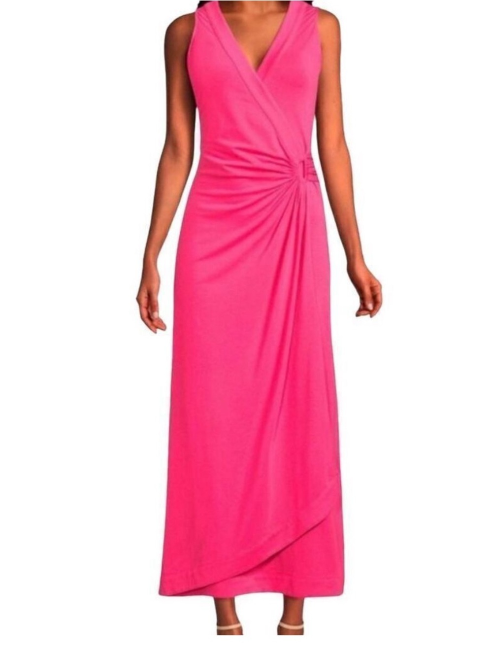 Lands end soft stretch jersey maxi